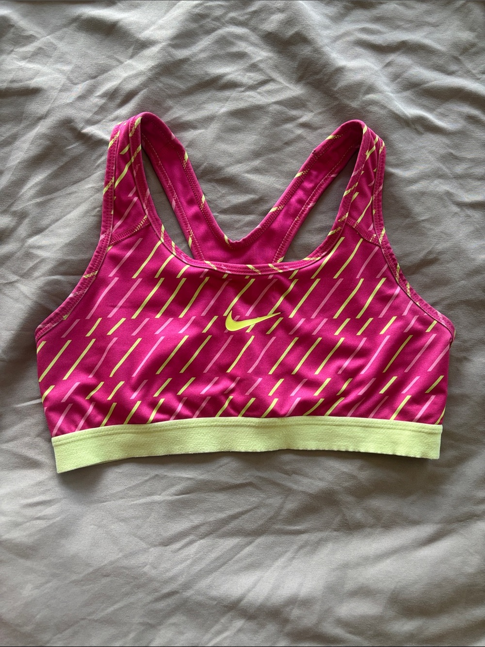 Nike dri-fit pink sports bra